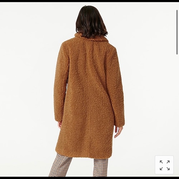 COPY - COPY - NWT J.Crew Teddy Sherpa Coat - Picture 3 of 3